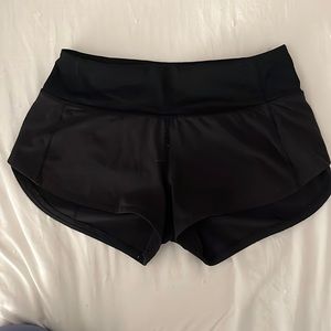 Black lululemon shorts